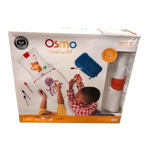 Osmo Creative Kit Base & Games Monster Newton Masterpiece Fuzzy Pouch Board New